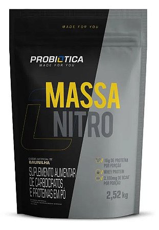 Massa Nitro 2,5kg - Probiótica