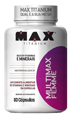 Multimax Femme 60 caps - Max Titanium