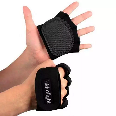 Luva Palmar Mini Palma Preto - Hidrolight