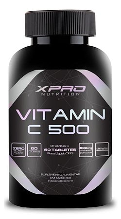 Vitamin C 500mg 60 caps - XPro Nutrition