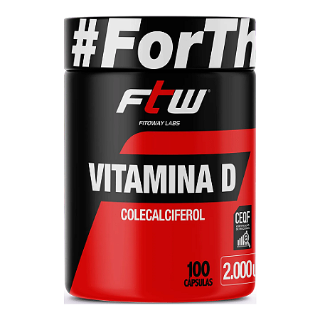 Vitamina D 2000 UI 60 caps - FTW