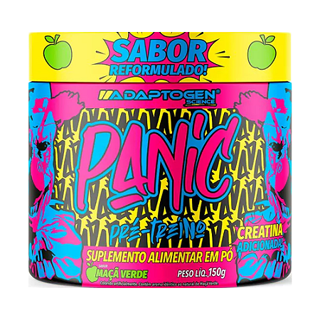 Panic Pré Workout 150g - Adaptogen Science