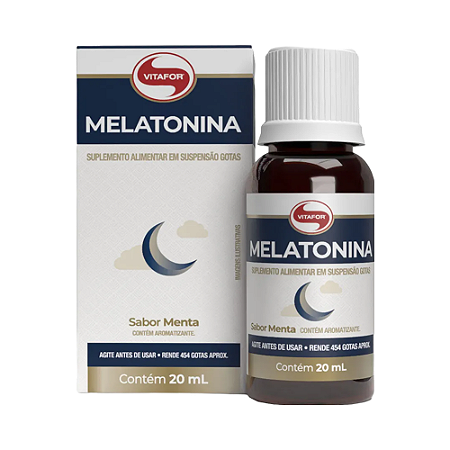 Melatonina Rápida Absorção 20ml - Vitafor