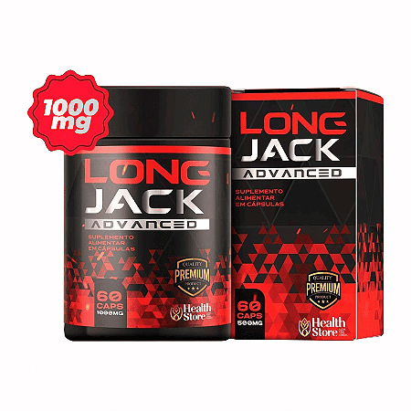 Long Jack Testoterona Advanced 60 caps - Health Store
