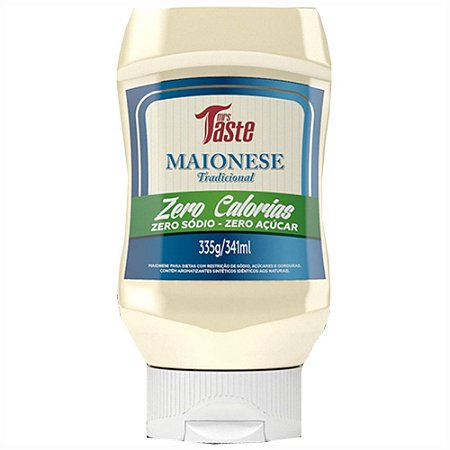 Maionese Tradicional Zero Calorias 335g - Mrs Taste