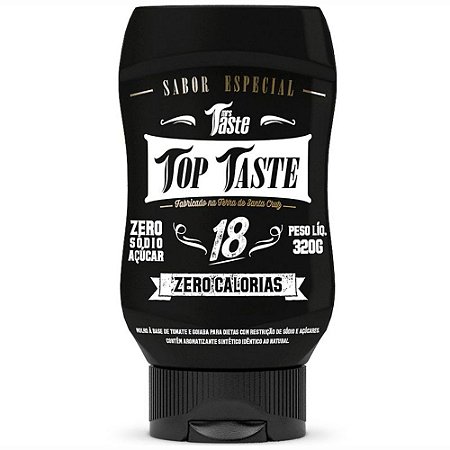 Molho Top Taste Tomate e Goiaba Zero Calorias - Mrs Taste