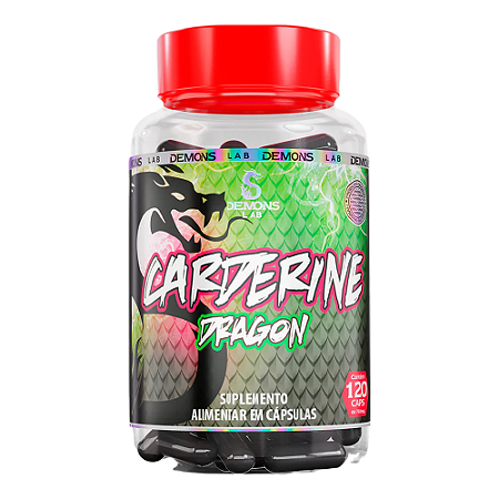 Carderine Dragon 120 caps Força Hormonal - Demons Lab