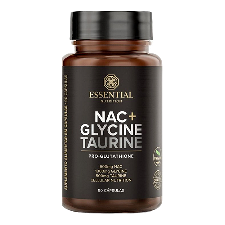 Nac + Glycine + Taurine 90caps - Essential Nutrition
