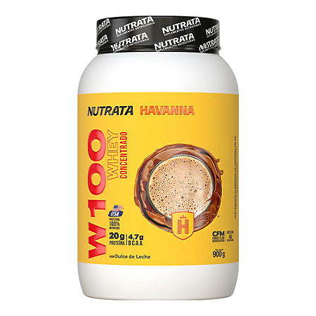 W100 Whey Havanna 900g - Nutrata