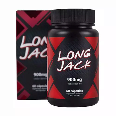 Long Jack 900mg 60 Cápsulas - Long Jack