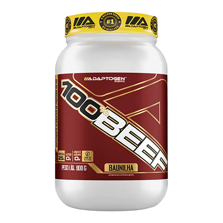100% Beef Protein Zero Lactose 900g - Adaptogen Science
