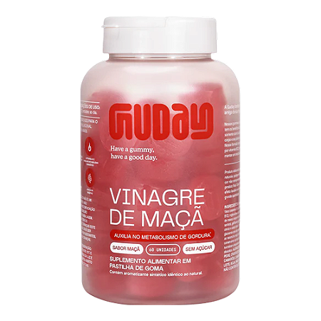 Vinagre De Maça 60 Caps - Guday
