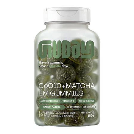 CoQ10 + Matcha Em Gummies - Guday