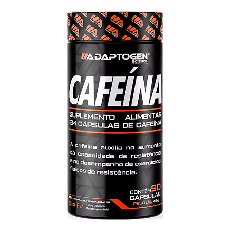 Cafeína 90 caps - Adaptogen Science