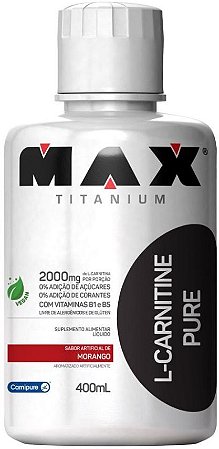 L-Carnitine Pure 400ml - Max Titanium