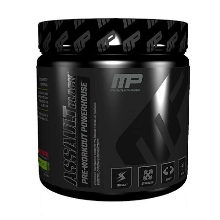 Assault Black Pré-Workout 300g - Muscle Pharm