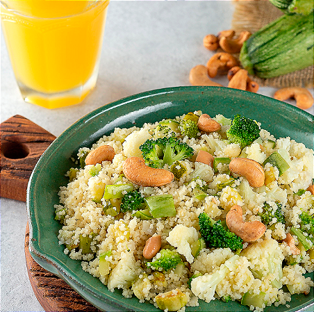 Couscous Marroquino com vegetais - 100g