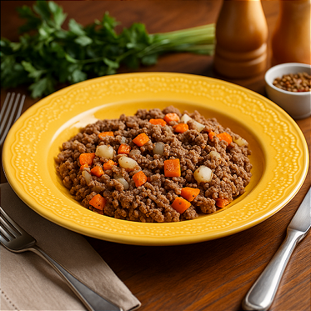 Carne moída com legumes - 150g