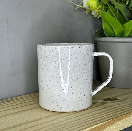 CANECA FIBRA DE ARROZ ECOLÓGICA 400ML