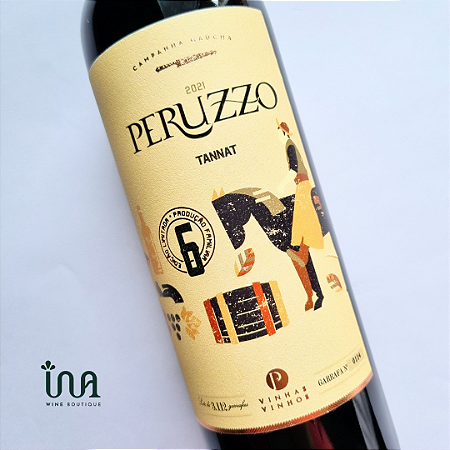 Vinho Tinto Tannat 2021 Peruzzo