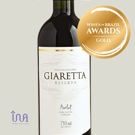 Vinho Tinto Merlot Reserva Giaretta