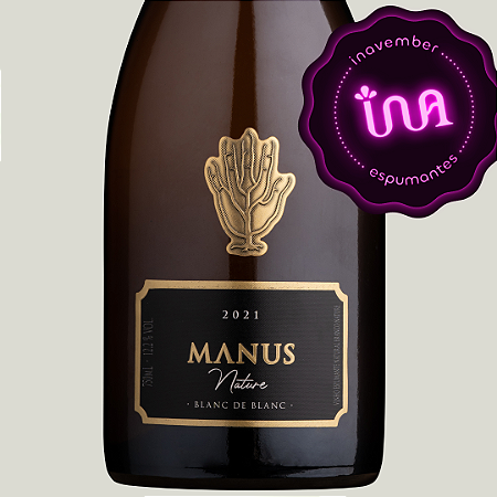 Espumante Millesime Nature Blanc de Blanc 2021 Manus