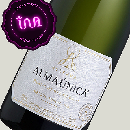 Espumante Brut Blanc de Blanc Almaúnica