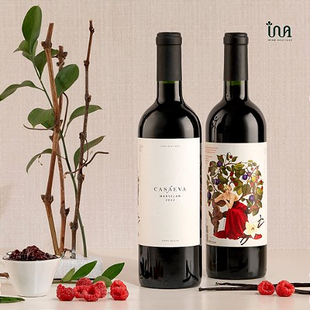 Vinho Tinto Sentidos Marselan 2022 Casa Eva