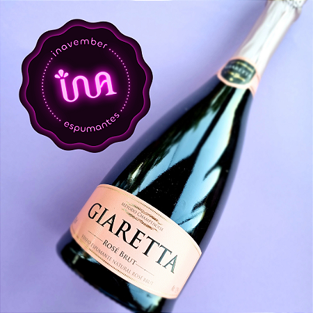 Espumante Brut Rosé Champenoise Giaretta