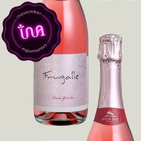 Espumante Frugalle Moscatel Rosé Belmonte