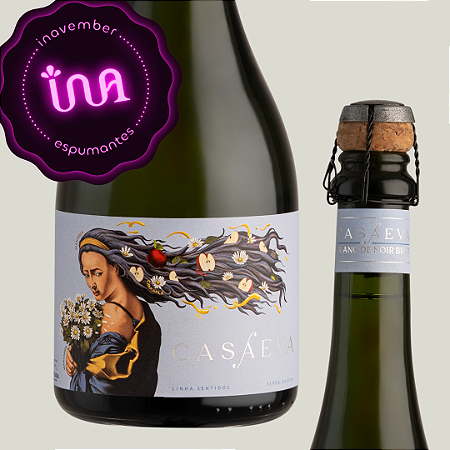 Espumante Brut Blanc de Noir Champenoise Casa Eva