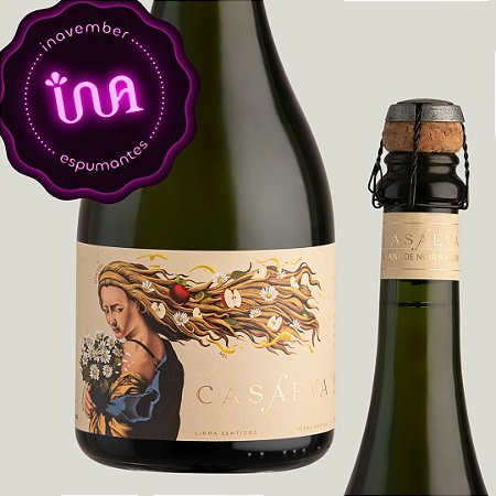 Espumante Nature Blanc de Noir Champenoise Casa Eva