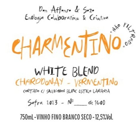 Vinho Branco Charmentino White Blend 2023 Sozo + Don Affonso