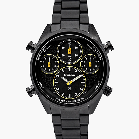 RELÓGIO SEIKO PROSPEX SFJ007P1 SPEEDTIMER SOLAR ED. MUNDIAL DE ATLETISMO