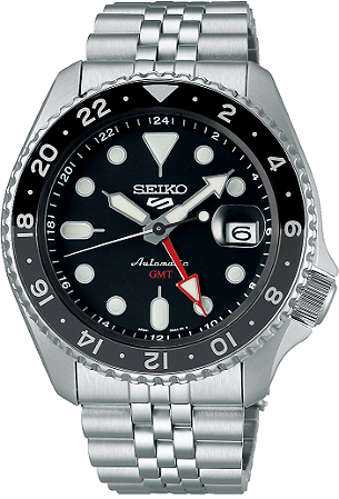 RELÓGIO NEW SEIKO 5 SPORTS SSK001B1 GMT