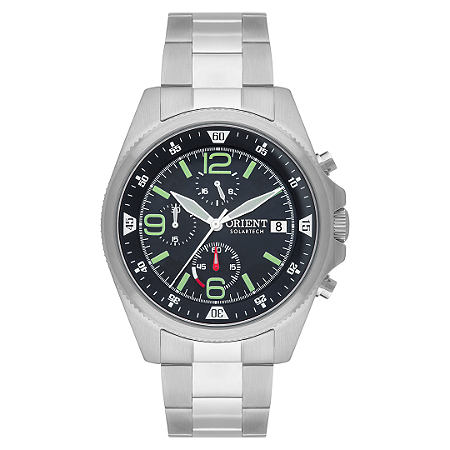 RELÓGIO ORIENT SOLARTECH CRONO MBSSC262-P2SX