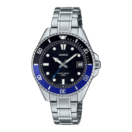 RELÓGIO CASIO DURO AÇO MDV-10D-1A2VDF BATMAN