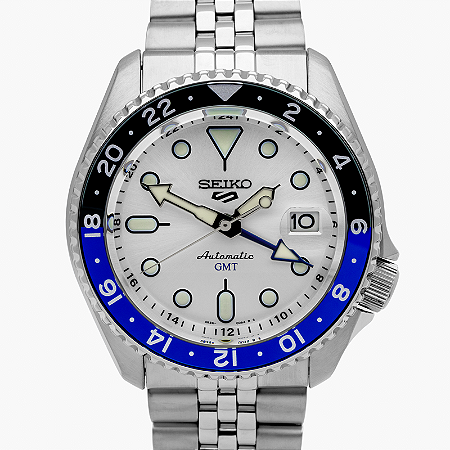 RELÓGIO NEW SEIKO 5 SPORTS SSK033K1 GMT