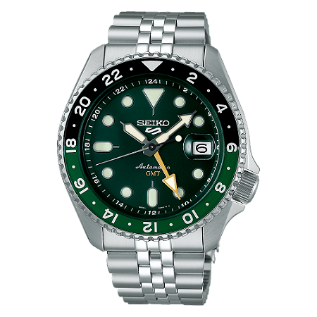 RELÓGIO NEW SEIKO 5 SPORTS SSK035B1 GMT