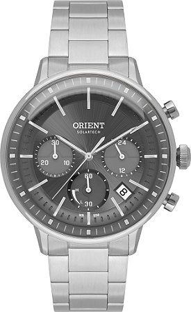 RELÓGIO ORIENT NEO VINTAGE SOLARTECH CRONO MBSSC265-G1SX