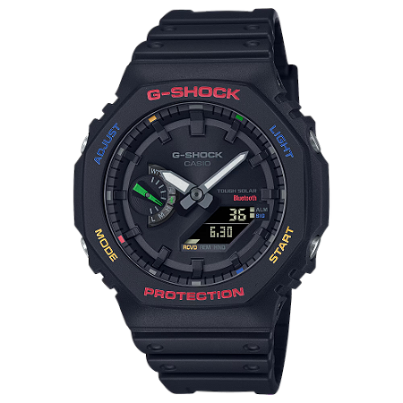 RELÓGIO G-SHOCK GA-B2100FC-1ADR TOUGH SOLAR CARBON