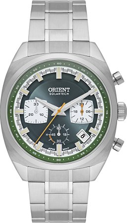 RELÓGIO ORIENT NEO VINTAGE SOLARTECH CRONO MBSSC269-E1SX