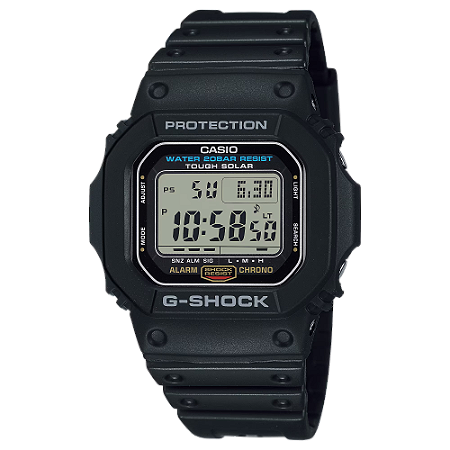 RELÓGIO G-SHOCK G-5600UE-1DR TOUGH SOLAR