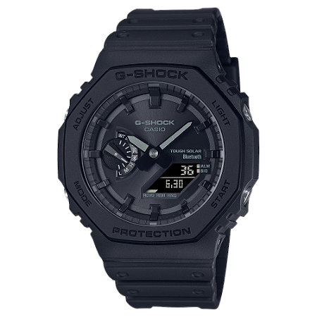 RELÓGIO G-SHOCK GA-B2100-1A1DR TOUGH SOLAR CARBON