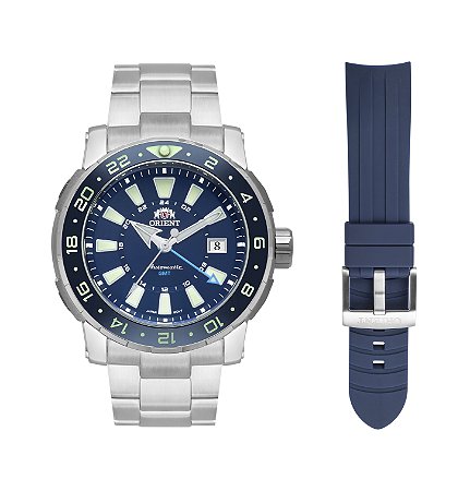 RELÓGIO ORIENT DIVER POSEIDON  GMT NH3SS003-D1SX