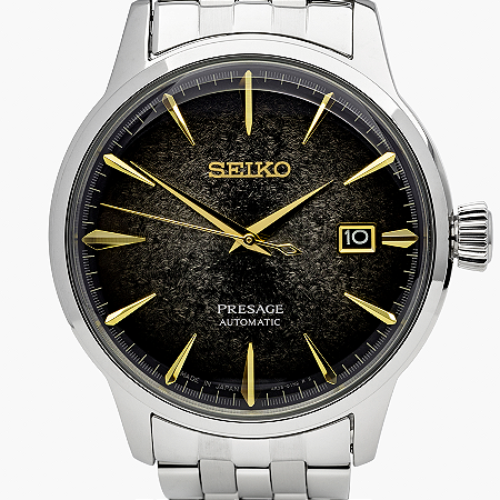 RELÓGIO SEIKO PRESAGE SRPK93J1 COCKTAIL TIME STAR BAR ED. LIMITADA "TOKYO NIGHT TIME"