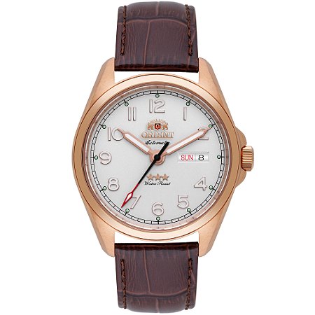 RELÓGIO ORIENT 3 ESTRELAS ELEGANCE YN6RC006-S2NX