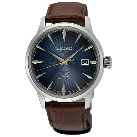 RELÓGIO SEIKO PRESAGE SRPK15J1 COCKTAIL TIME MIDNIGHT BLUE MOON