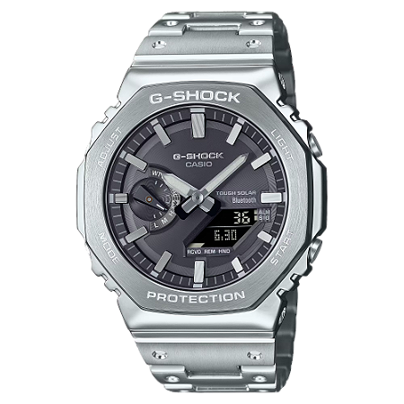 RELÓGIO G-SHOCK GM-B2100SD-1ADR FULL METAL TOUGH SOLAR