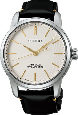 RELÓGIO SEIKO PRESAGE CRAFTSMANSHIP ARITA UNGLAZED SPB497J1 ED. LIMITADA